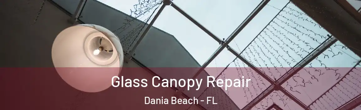  Glass Canopy Repair Dania Beach - FL